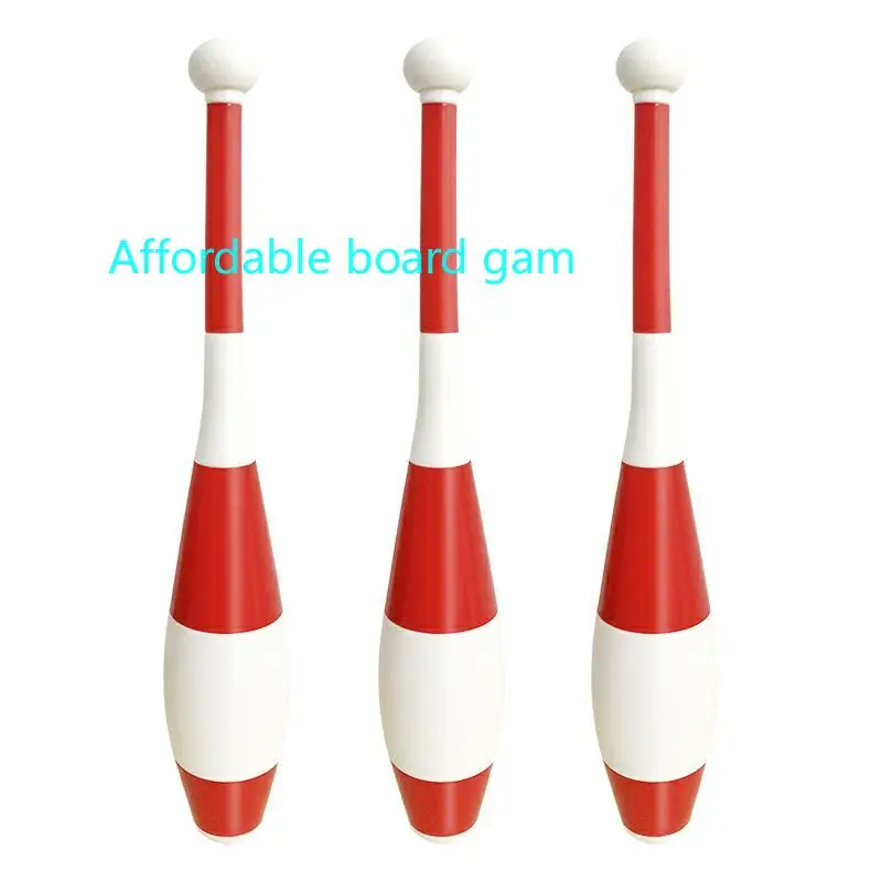 

3PCS/Set Professional Juggling Clubs Sticks Pins Outdoor Beginner to Pro Outdoor Kids Toys For Children Magic
