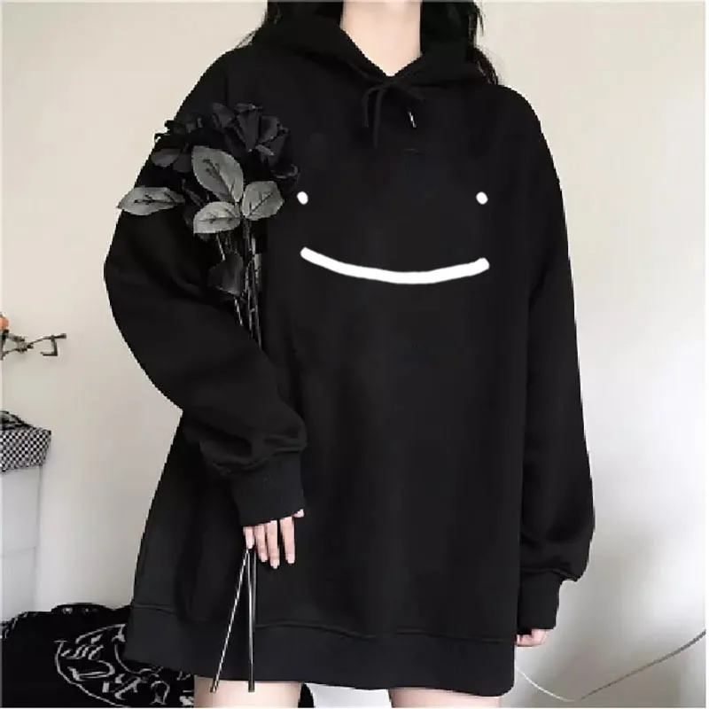 

Dream Smp Hoodie Women's Oversized Kawai Harajuku Men/Women Aesthetic Simple Printed Personality Sweatshirt Top Fashion Hoodie
