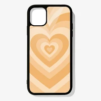 phone case for iphone 12 mini 11 pro xs max x xr 6 7 8 plus se20 high quality tpu silicon cover yellow heart