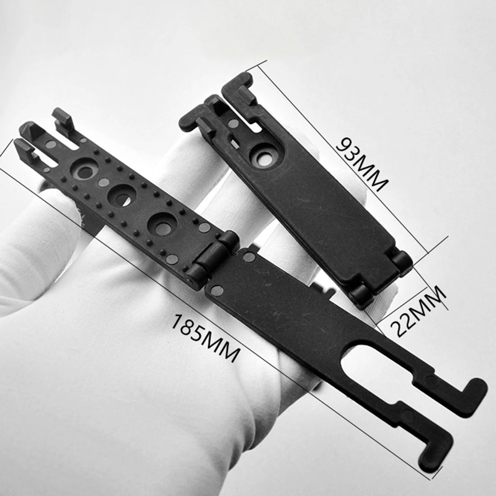 

Portable Multi-function Outdoor Waist Clip Tool Stainless Steel K Sheath Scabbard Waist Back Belt Clip Attached Back Clamp Belt