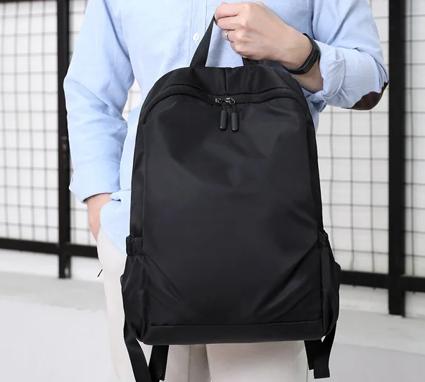 Повседневный Рюкзак Xiao.p для мужчин модная однотонная школьная сумка учеников