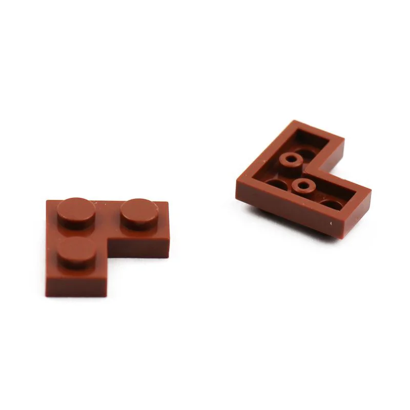 Пластина 2x2 Угловые строительные блоки детали MOC развивающие креативные игрушки