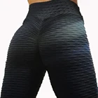 Пуш-ап леггинсы Женская одежда антицеллюлитный леггинсы фитнес черные легинсы, сексуальная юбка с завышенной талией, плотные леггинсы для тренировки размера плюс джеггинсы