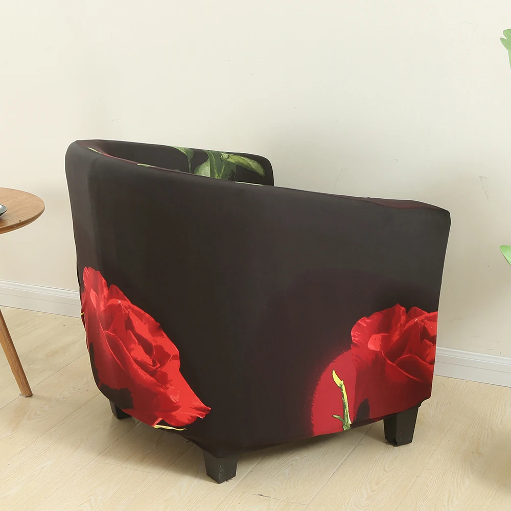 Эластичный чехол для дивана из полиэстера и спандекса протектор моющийся мебели