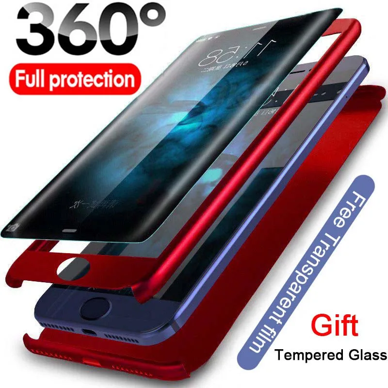 360 Защитный чехол на весь экран для Samsung A12 A42 A21S A31 A41 A51 A71 A70 A50 A30 A20 S20FE 5G Galaxy A8 A6 плюс
