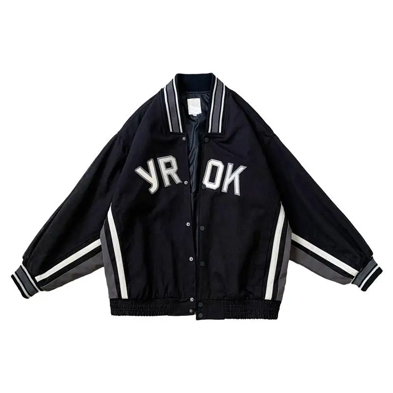 

2020 Fall Jacket cool printed jackets for men Stylish loose-fitting plus-size jacket Casual men's Blazer anime jackets for men