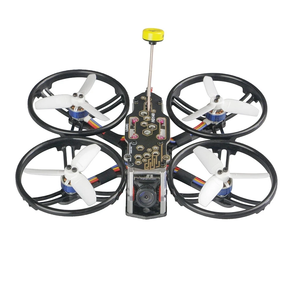 

LDARC/KINGKONG HD140-FPV 140mm 2.8 Inch 4S FPV Racing Drone PNP/BNF F4 OSD 20A ESC Runcam Nano2 Cam - Without receiver