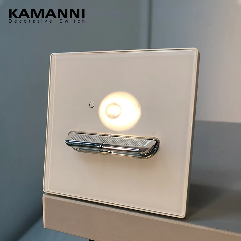 Роскошный выключатель света KAMANNI Стандартный Универсальный прозрачный