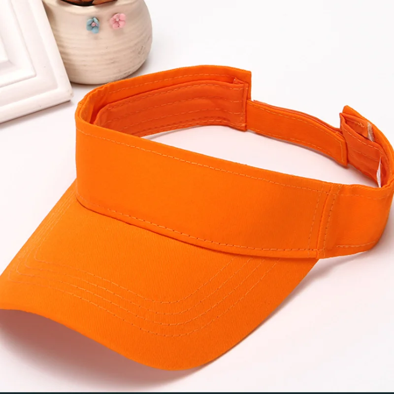 

Hats Unisex Outdoor Woman Adjustable Visor Sun Hat Female Sunscreen Summer Sport Tennis Caps Fashion Lady Travel Beach Empty Top