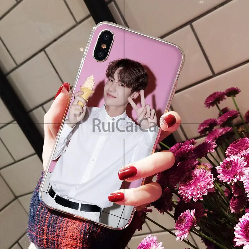 Ruicaica UNIQ Wang Yibo красочные милые аксессуары для телефонов Чехол iPhone X XS MAX 6 6s 7 7plus 8 8Plus