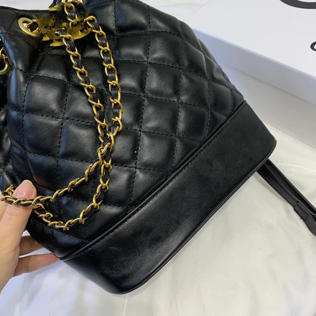 

Bucket Bag 2021 New Women's Large Capacity Crossbody Bag Sheepskin Women's Bag Fashion Soft Leather Leather XB1035