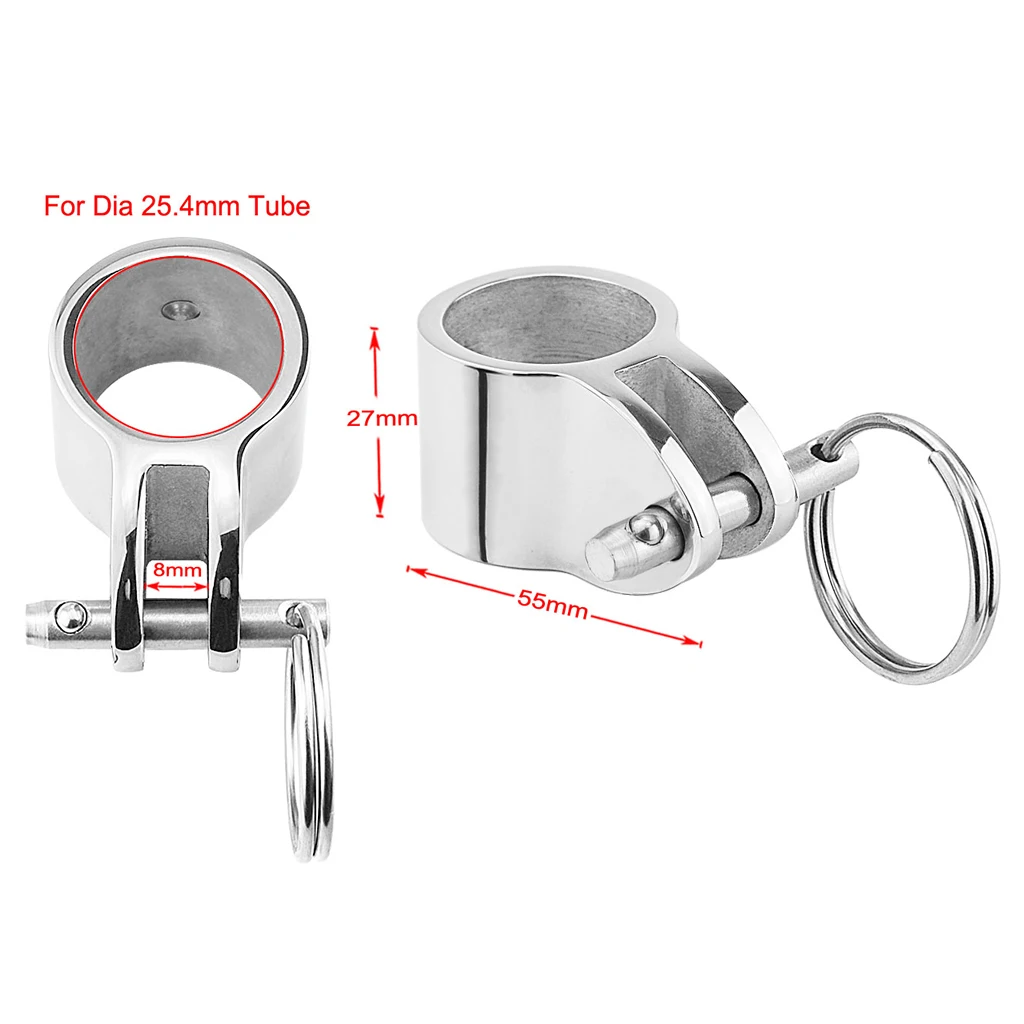 

1 "25mm Boat Bimini Top Fitting Jaw Slider Clamp with Quick Release