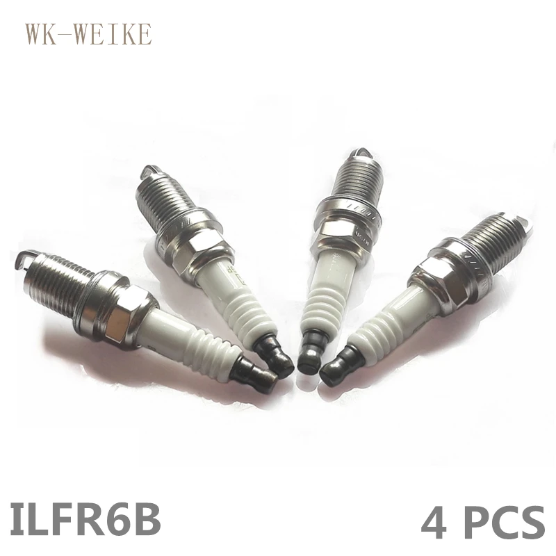 

4 PCS Iridium Iraurit Alloy Spark Plugs For KIA SORENTO I 3.3 V6 4WD OPIRUS 3.8 V6 3.3 2.7 ILFR6B