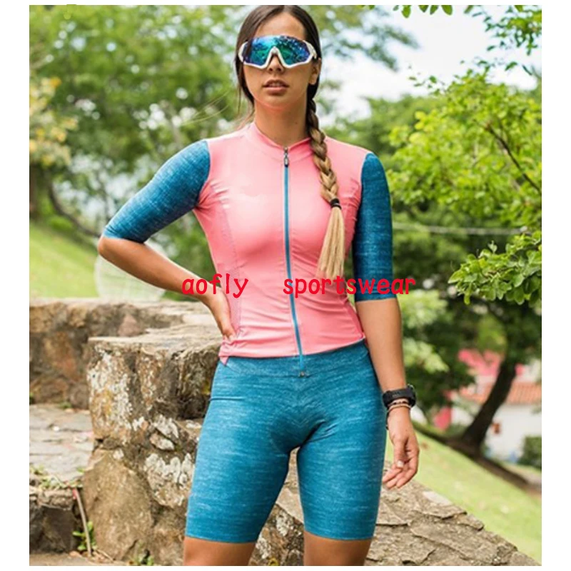 2021 Желтая Женская одежда велосипедные комплекты костюм с коротким рукавом для