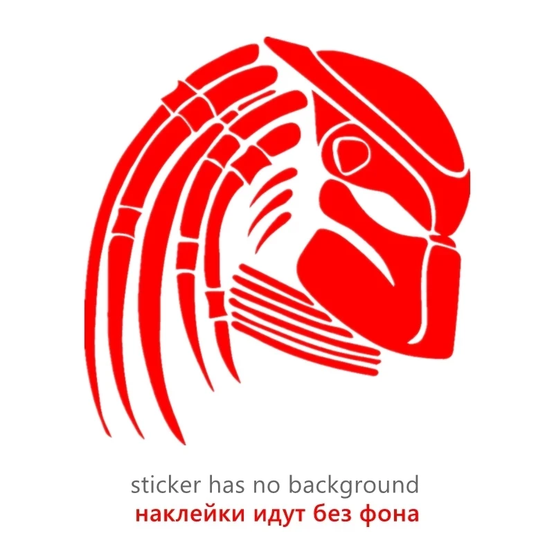 

Car Stickers Decor Motorcycle Decals Predator Decorative Accessories Creative Sunscreen Waterproof PVC,14cm*15cm