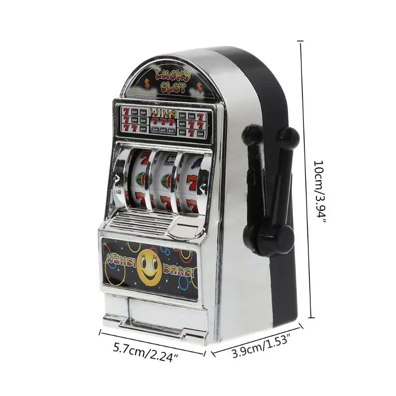 1pc Lucky Jackpot Mini Fruit Slot Machine Fun Birthday Gift Kids Educational Toy Q84C | Спорт и развлечения