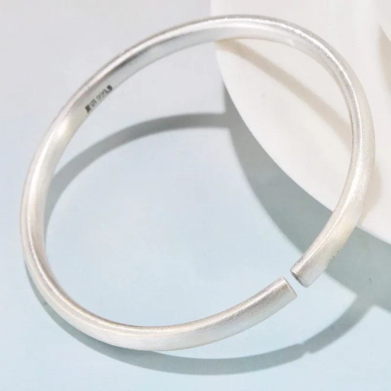 

LB2133 Silver Plated Color Charm Open Bracelet bangle Jewelry For Women 2019 Hot Sales