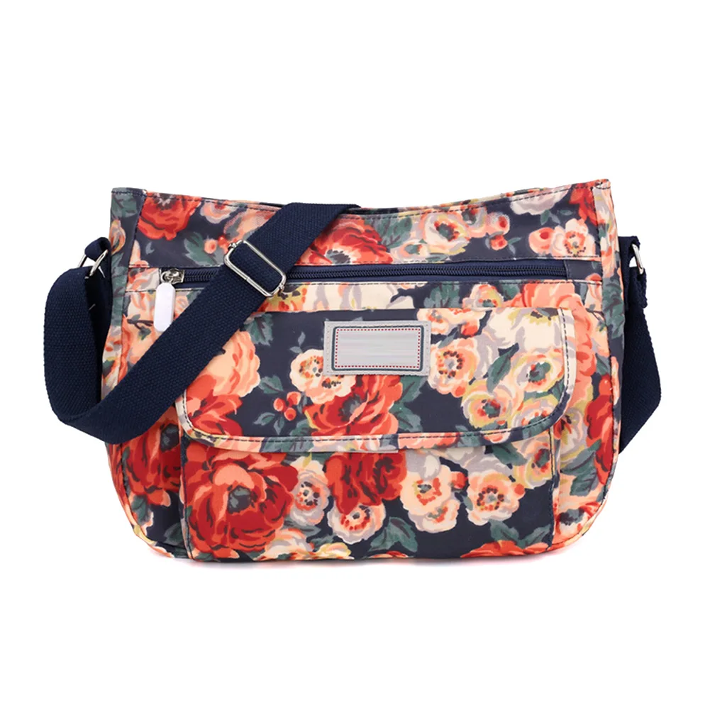 New Arrival Women Shoulder Crossbody Bag Printing Zipper Adjustable for Mobile Phone Travel