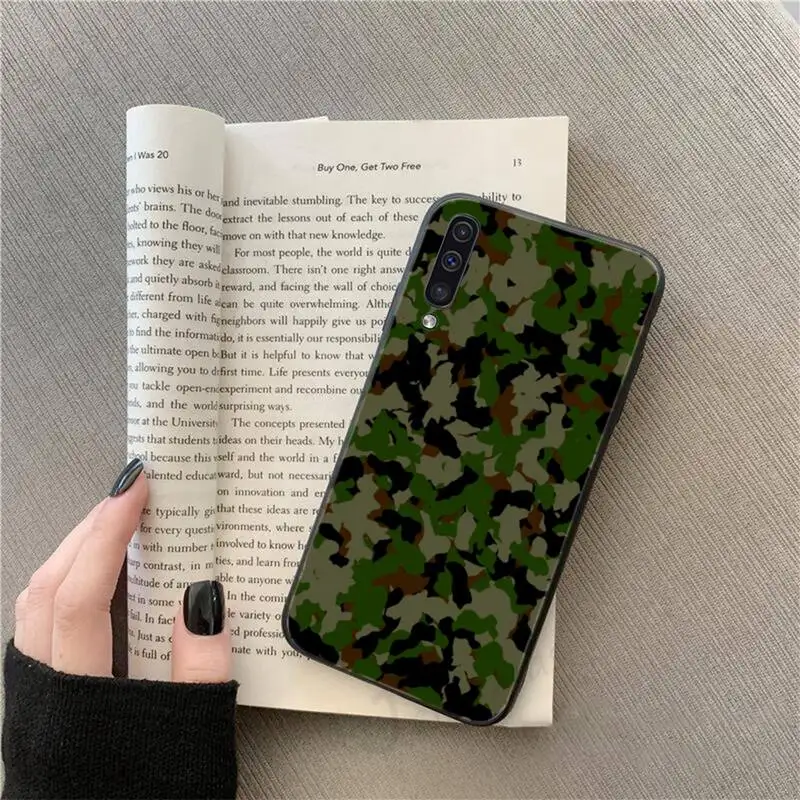 

Camouflage Pattern Camo military Phone Case For Samsung galaxy S 9 10 20 A 10 21 30 31 40 50 51 71 s note 20 j 4 2018 plus