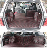 non slip wholy surrounded no ordor special car trunk mats for mercedes benz glk 300 durable waterproof carpets