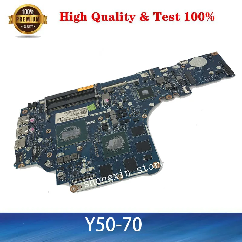 Новинка для Lenovo Y50 70 y50p материнская плата ноутбука I5 4200 GTX860 2g|Материнские платы
