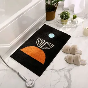 ultra microfiber soft bath mats for bathroom tpr non slip bath mats for bathroom absorbs water quickly washable rug plush fluffy free global shipping