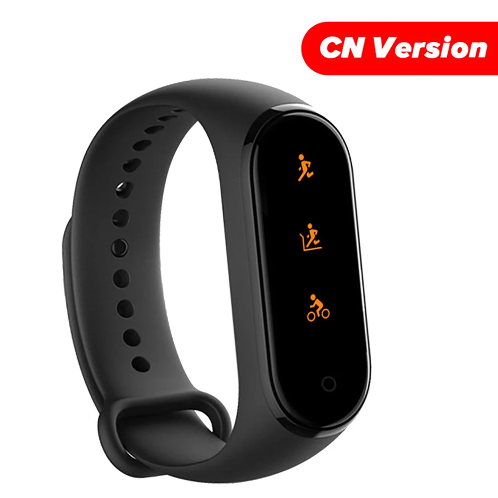 Глобальная версия Mi Band 4, смарт-браслеты Miband 4, браслет, пульсометр, фитнес, 135 мА/ч, цветной, Bluetooth 5,0, спортивный, водонепроницаемый браслет