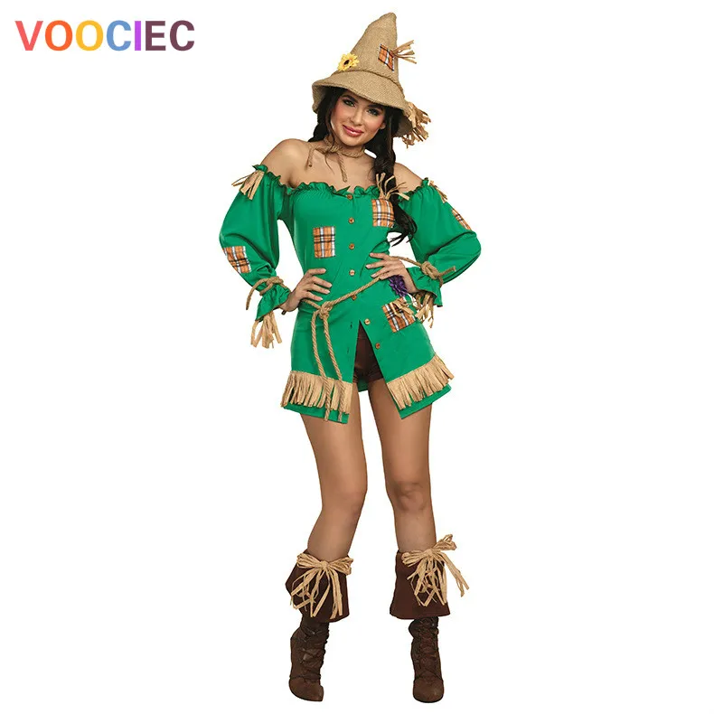 

Land of Oz Adventures Wizard of Oz Farmland Mexican Girl Patch Clothes Women Stage Performance halloween costumes for women