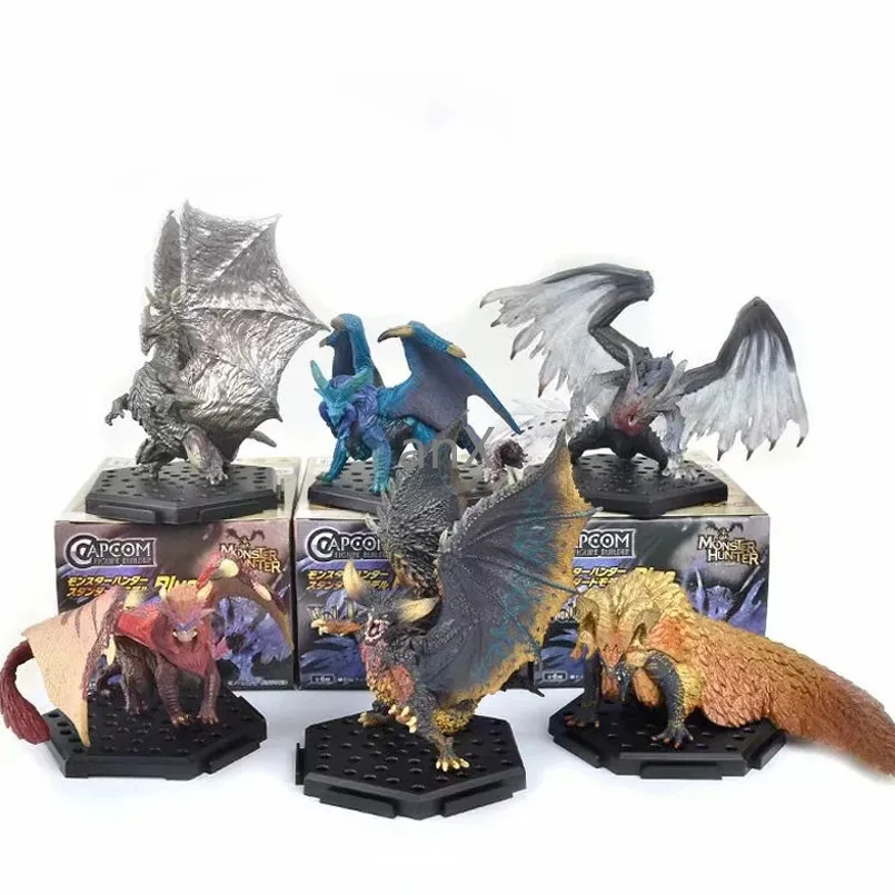 6 шт. охотник на монстров дракон фигурка мир PS4 игра ограниченная серия ПВХ модели