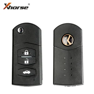 XHORSE XKMA00EN универсальный дистанционный брелок 3 кнопки для Mazda тип для VVDI ключ инструмент английская версия 5 шт.лот