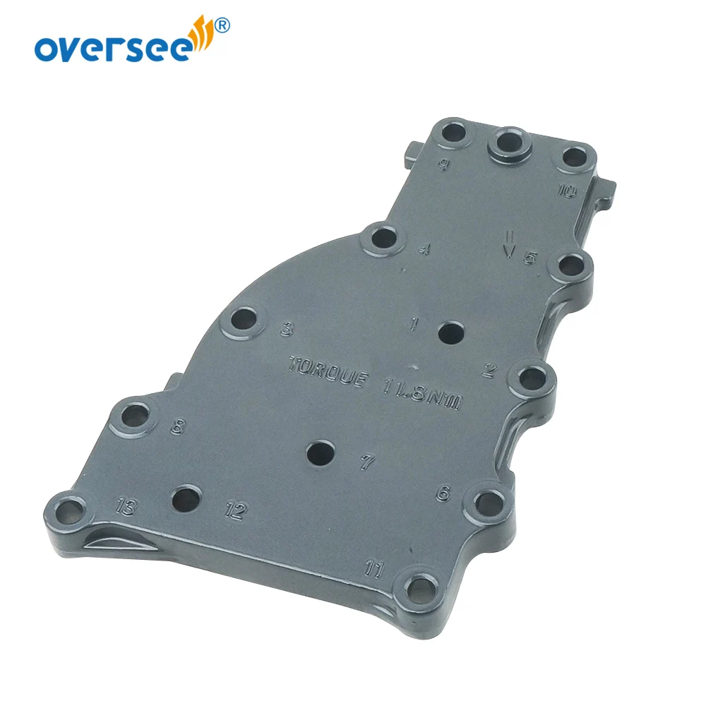 

63V-41113 Cylinder Outter Cover For Yamaha Outboard Motor 2T 9.9HP 15HP Exhaust Cover Parsun Hidea Seapro HDX 63V-41113-00