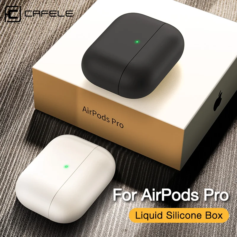Cafele силиконовый чехол Защитный для AirPods pro 2 3 TWS blutooth наушники мягкий Air pods защитный