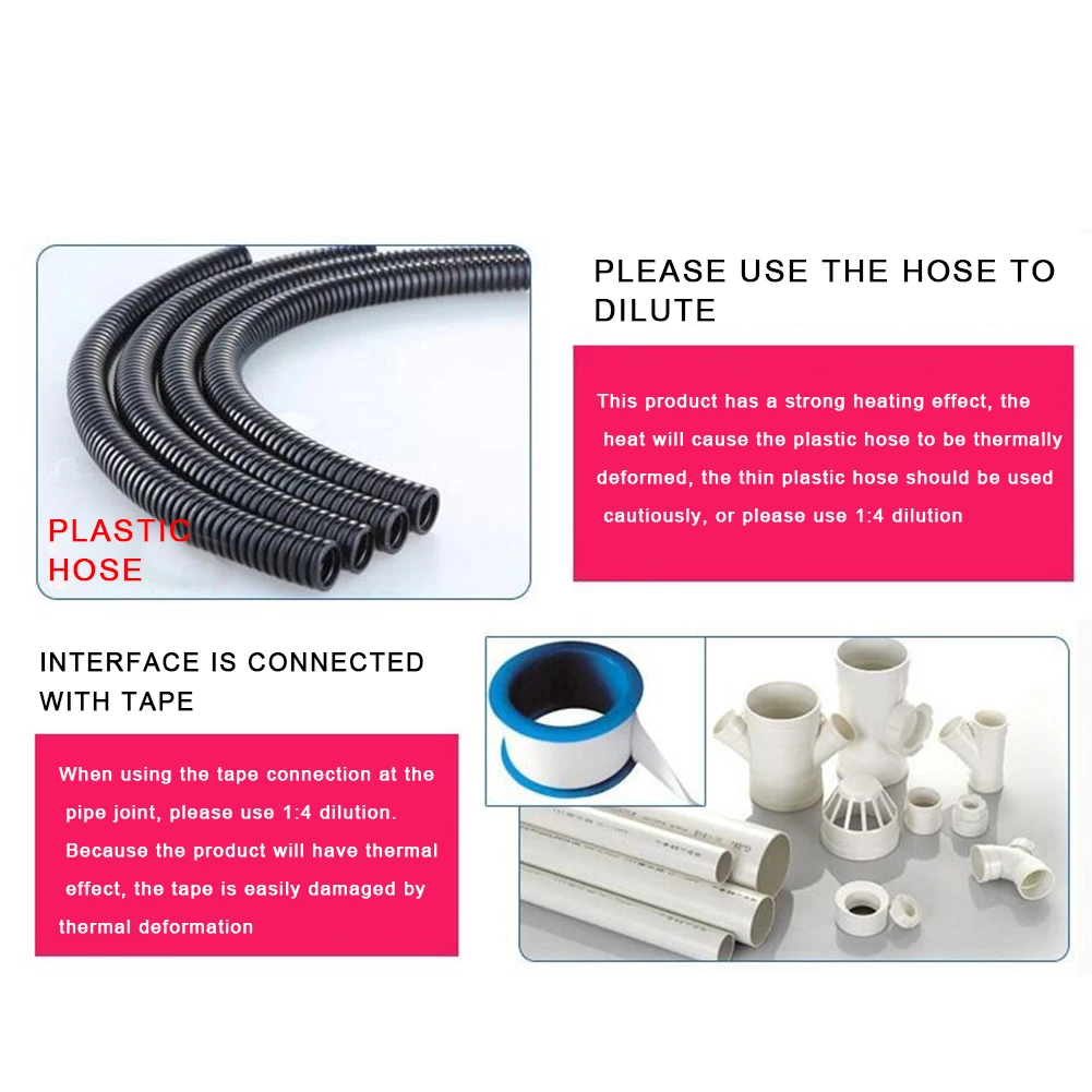 Мощный дноуглубительный агент для труб разблокировки канализации очиститель