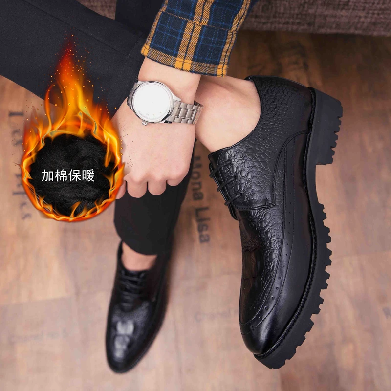 men's casual shoes breathable leather loafers business office shoes men's driving moccasin shoes comfortable slippery shoes