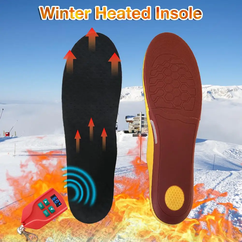 

Беспроводная стелька с подогревом и пультом дистанционного управления