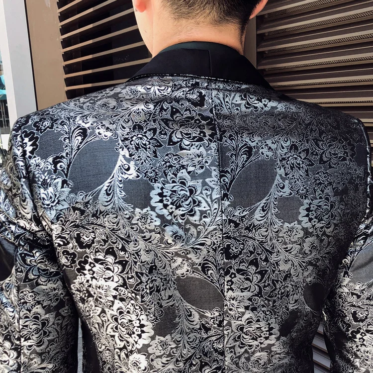 

Mens Blazer Luxury Jacket Business Dress Formal Wedding Blazers High Quality Casual Slim Fit Men Suit Jacket Terno Masculino