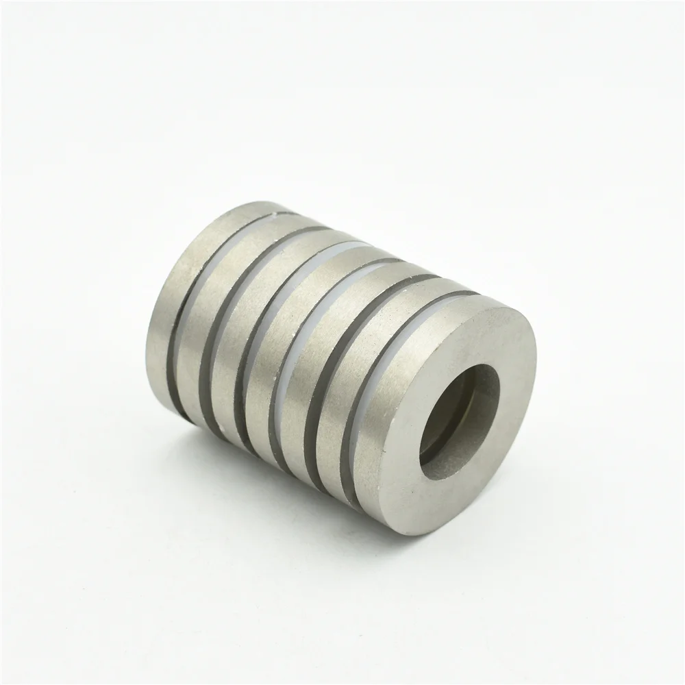 

12 шт. SmCo магнитное кольцо OD 40x20x5 мм класс YXG28H 350 градусов C Рабочая температура Постоянные Магниты редкоземельные магниты