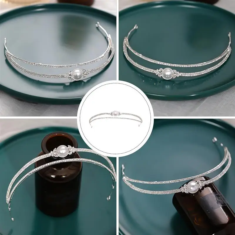 

1Pc Wedding Hairband Decorative Headband Bride Hair Accessory Ornament Gift