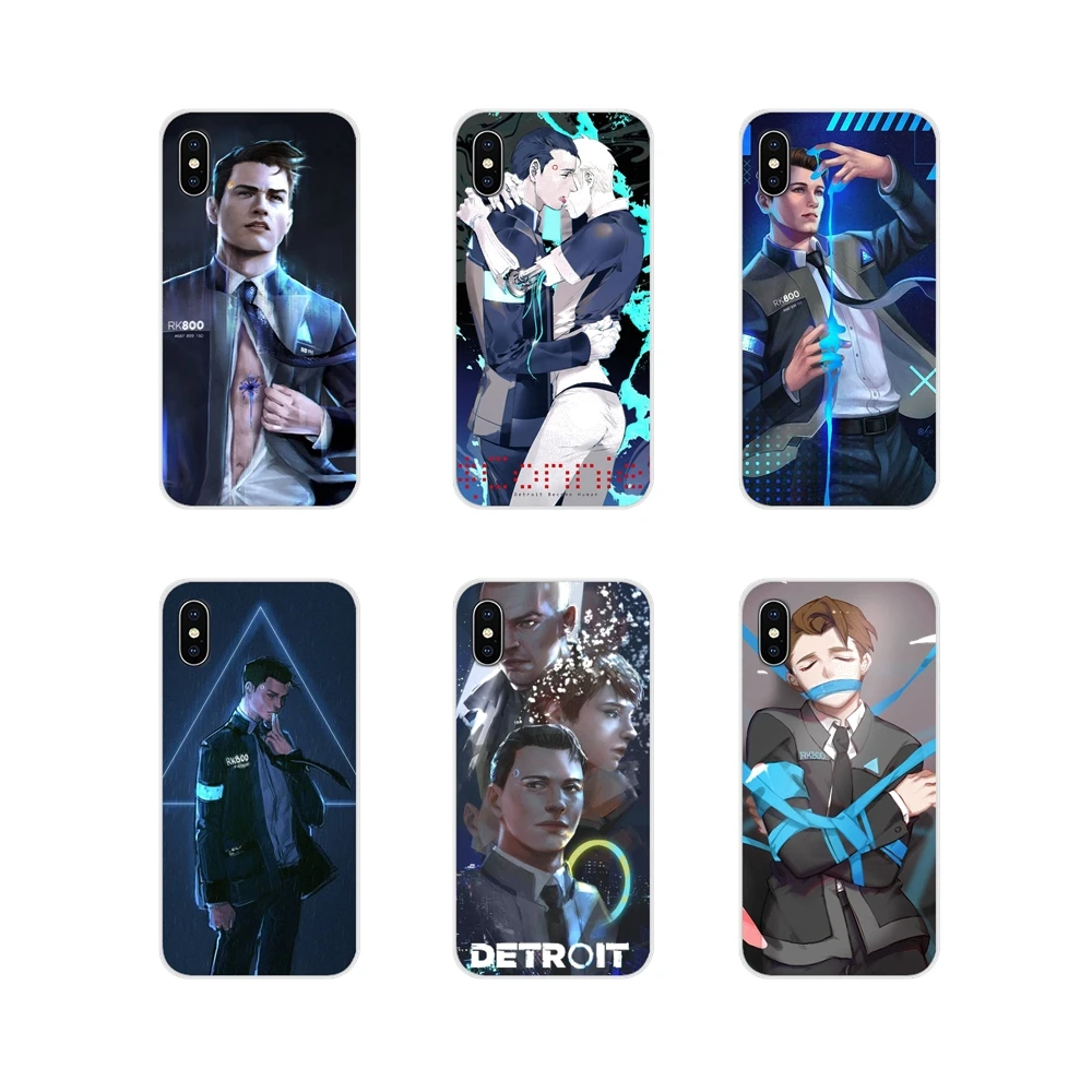 Аксессуары для телефона из Детройта: стать человеком чехлы Huawei Y5 Y6 Y7 Y9 Prime Pro GR3 GR5