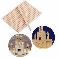 round wooden stick for crafts food ice lollies and model making cake dowel diy durable dowel building model woodworking tool