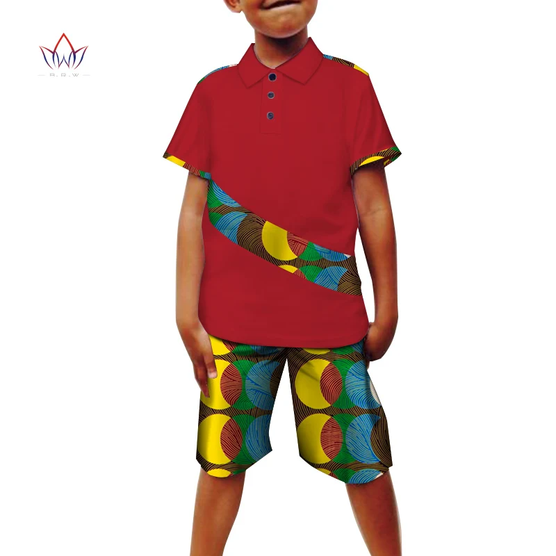 2017 Африканский Костюмы 2 предмета Дашики традиционные Весна Одежда для мальчиков