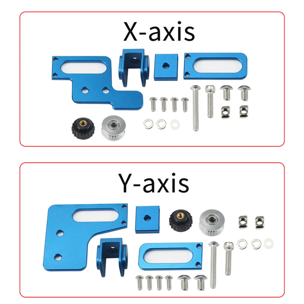3d printer parts upgrade x axis y axis synchronous belt stretch straighten tensioner for genius 3d printer free global shipping