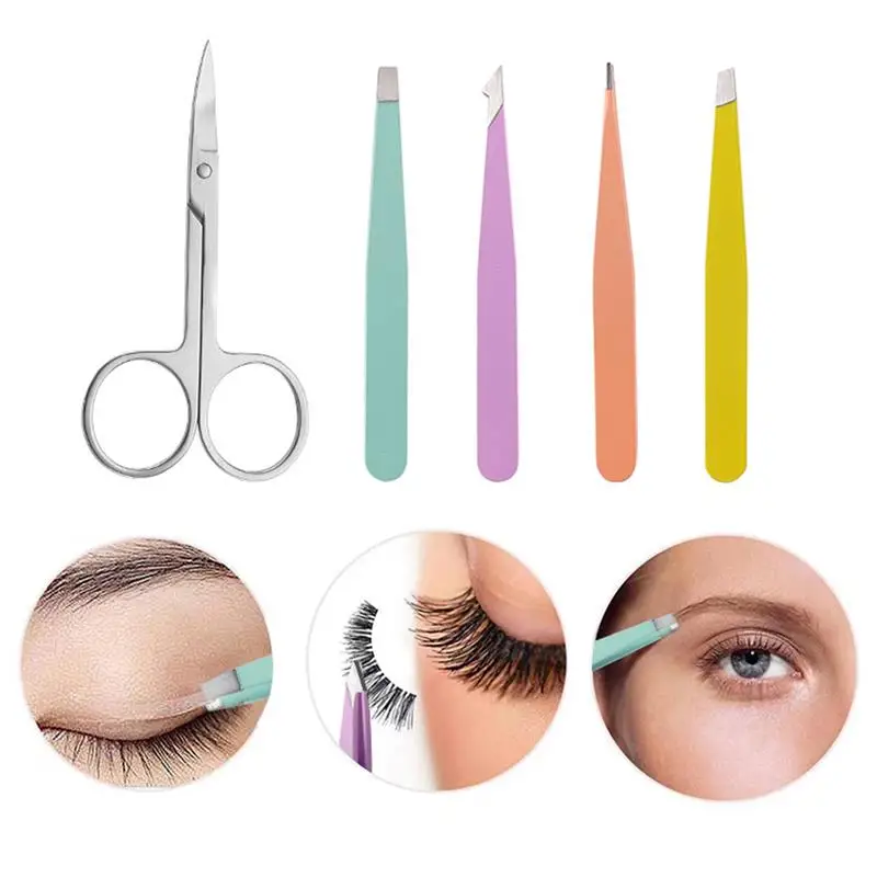 5 шт./6 шт. Набор для бровей Модный профессиональный набор груминга инструмент