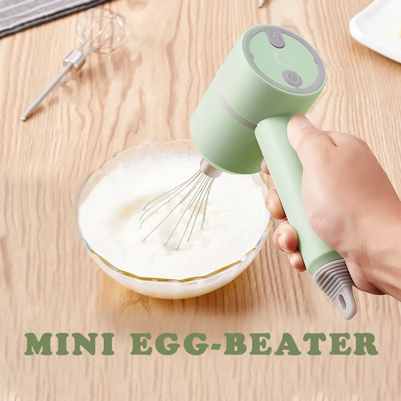 

Electric Hand EGG-BEATER Mixer For Whipping Hand Milk Frother Stainless Handheld Kitchen Whisk Kitchen Accessories Egg Tools