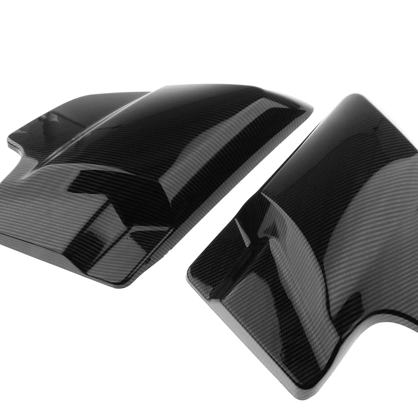 Универсальные пластиковые левые и правые боковые Чехлы для моделей Harley Touring 2009 2016