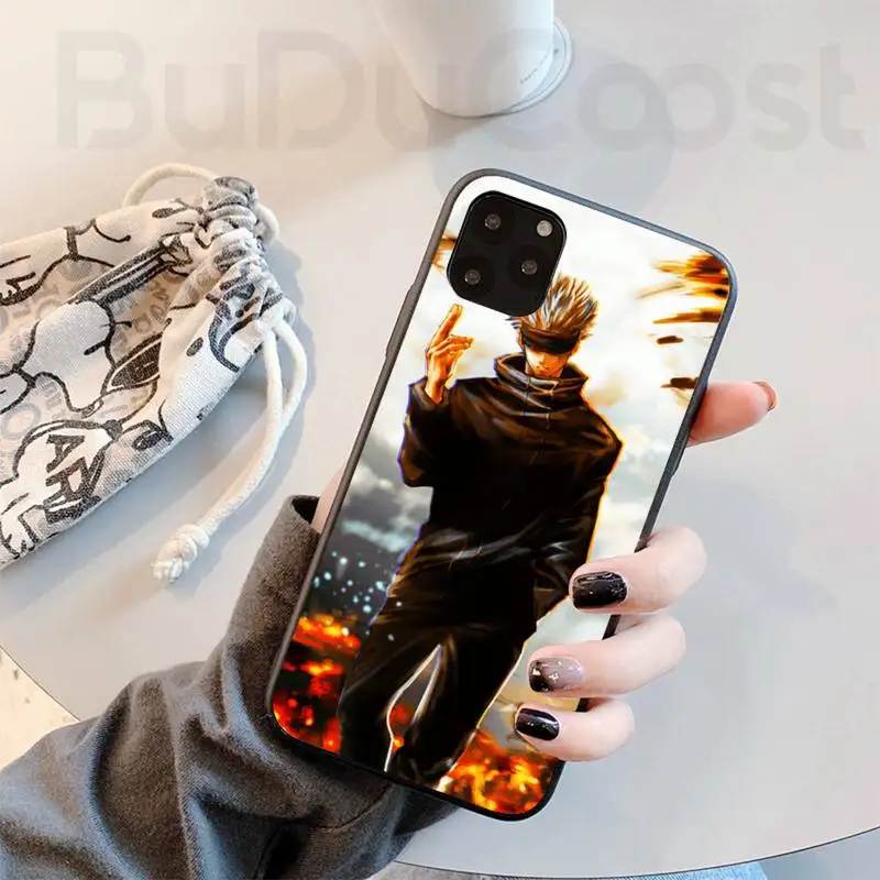 

Riccu Jujutsu Kaisen Anime Phone Case For iphone 11 12 Mini Pro Max X XS MAX 6 6s 7 8 Plus 5 5S 5SE XR SE2020