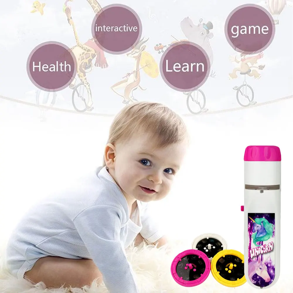 Мини проекционный фонарик развивающие светильник Набор для творчества