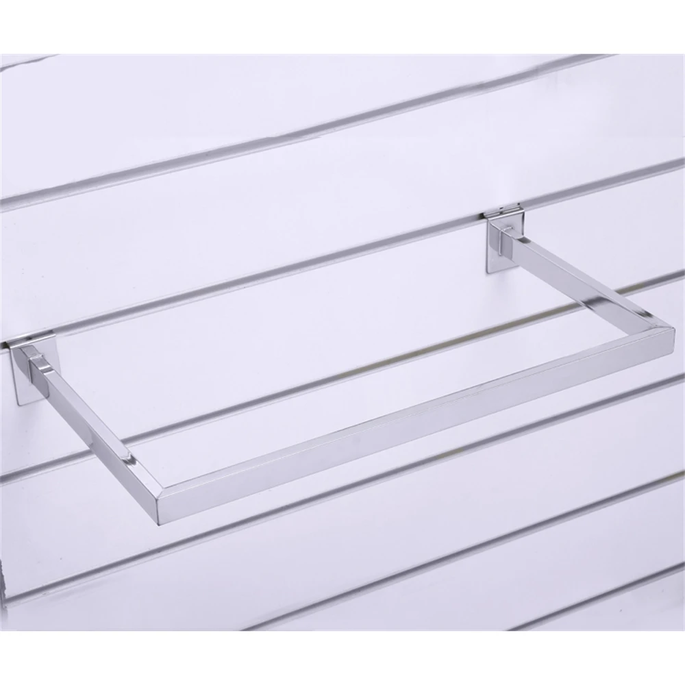 Настенная полка с u-образными скобами крючок-вешалка для полки металлический