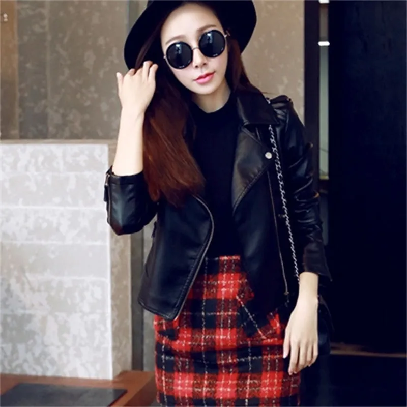 2019 локомотив кожаный женский культивировать нравственные Короткие PU кожаные