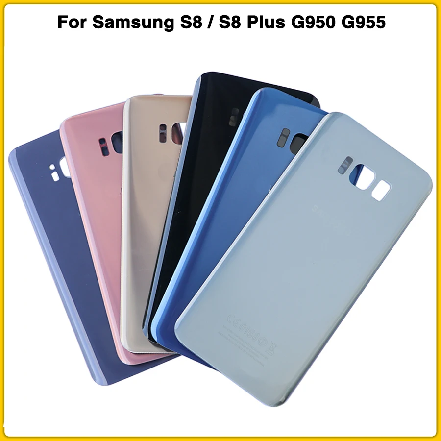 Новый чехол для аккумулятора S8 Samsung G950F G950 Plus + G955F задняя крышка дверной